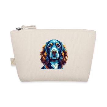 Field Spaniel Hunderasse Bunt Karikatur Kawaii - Bio-Täschchen - Natur - Vorne