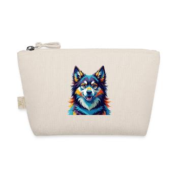 Finlandais Laponie Chien Race Coloré Dessin Animé Kawaii - Trousse biologique - nature - Devant
