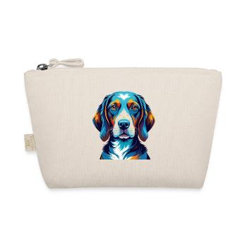 Chien courant tricolore français race de chien dessin animé Kawaii - Trousse biologique - nature - Devant