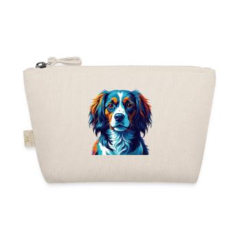 Kooikerhondje race de chien coloré dessin animé Kawaii - Trousse biologique - nature - Devant