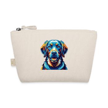 Goldador Dog Breed Colorful Cartoon Kawaii - Organic Pouch - nature - Front