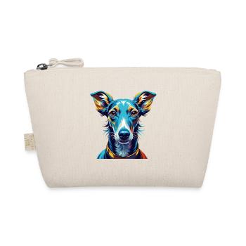 Lévrier italien race de chien dessin animé Kawaii - Trousse biologique - nature - Devant