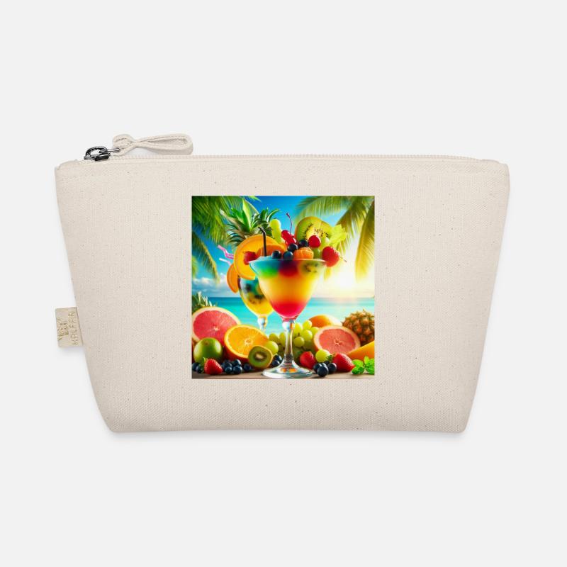 Tropical fruit cocktail. Organic Pouch