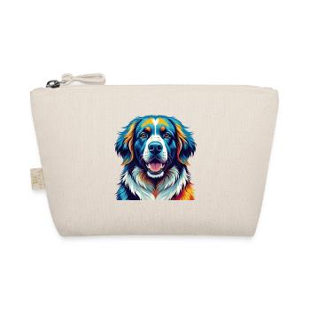Grande race de chien des Pyrénées dessin animé coloré Kawaii - Trousse biologique - nature - Devant