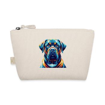 Mastiff Hunderasse Bunte Karikatur Kawaii - Bio-Täschchen - Natur - Vorne