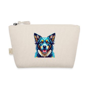 Levesque Dog Breed Colorful Cartoon Kawaii - Organic Pouch - nature - Front
