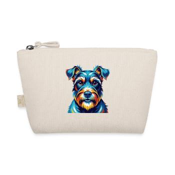 Schnauzer miniature race de chien dessin animé Kawaii - Trousse biologique - nature - Devant