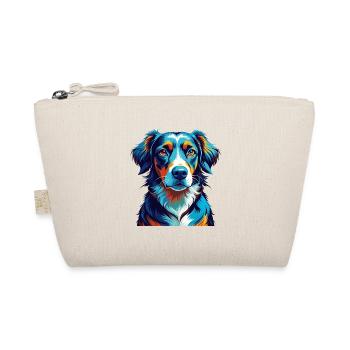 Polish Hunting Dog Breed Colorful Cartoon Kawaii - Organic Pouch - nature - Front