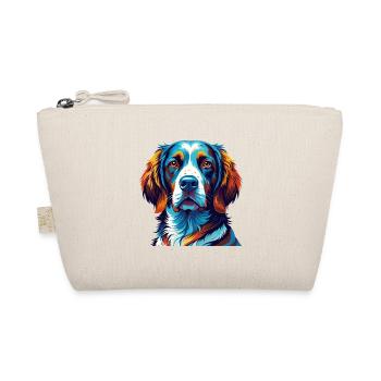 Portuguese Pointer Dog Breed Cartoon Kawaii - Organic Pouch - nature - Front