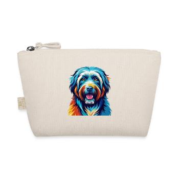 Chien de berger des Pyrénées race Dessin animé coloré Kawaii - Trousse biologique - nature - Devant