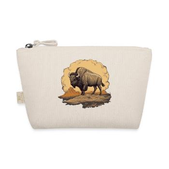 Amerikanischer Bison - Bio-Täschchen - Natur - Vorne