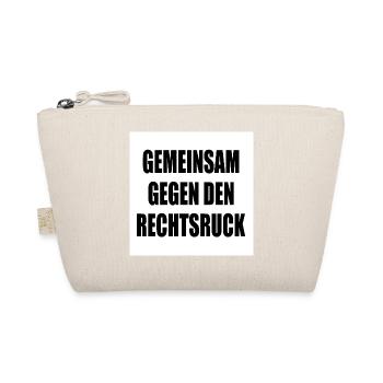 Together against a shift to the right - Organic Pouch - nature - Front