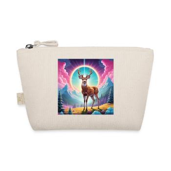 Deer on the mountain - Organic Pouch - nature - Front