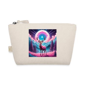 Deer on the mountain - Organic Pouch - nature - Front