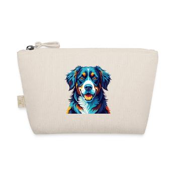 Appenzeller Sennenhund Dog Breed Cartoon Kawaii - Organic Pouch - nature - Front