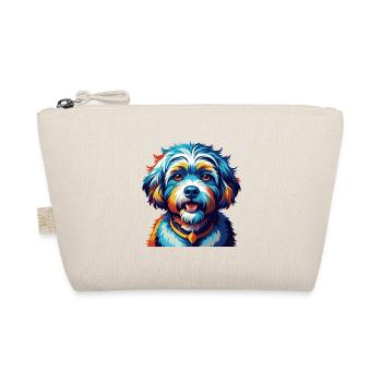 Bichon frisé Race de chien Dessin animé coloré Kawaii - Trousse biologique - nature - Devant
