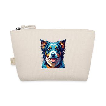 Schweizer Laufhund Hunderasse Cartoon Kawaii - Bio-Täschchen - Natur - Vorne