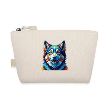 Sibérien Laïka Chien Race Coloré Dessin Animé Kawaii - Trousse biologique - nature - Devant