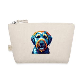 Wheaten Terrier à poil doux Dog Breed Cartoon - Trousse biologique - nature - Devant