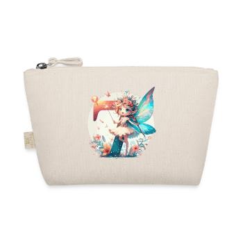 7 Jahre Fee Elfe Geburtstag Geschenk - Bio-Täschchen - Natur - Vorne