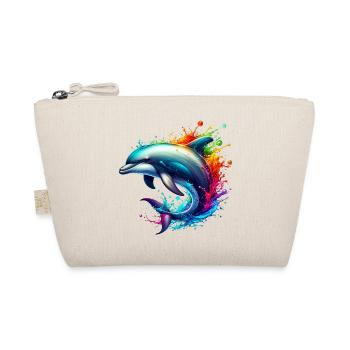 Dolphin - Organic Pouch - nature - Front