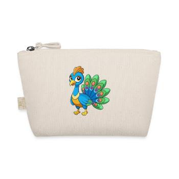 Paon Mascotte mignonne Personnage de dessin animé Kawaii - Trousse biologique - nature - Devant
