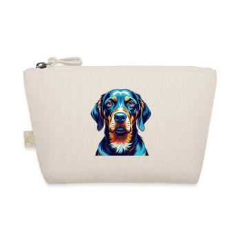 Noir Et Tan Coonhound Chien Race Dessin Animé Kawaii - Trousse biologique - nature - Devant