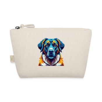 Anatolian Shepherd Dog Breed Cartoon Kawaii - Organic Pouch - nature - Front
