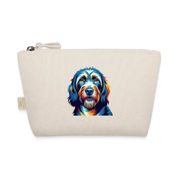Basset Griffon Vendeen Hunderasse Karikatur Kawaii - Bio-Täschchen - Natur - Vorne