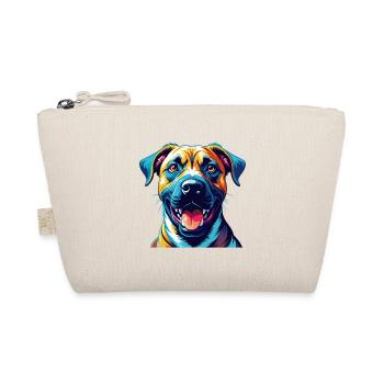 Bouche noire Cur Chien Race Coloré Dessin animé Kawaii - Trousse biologique - nature - Devant