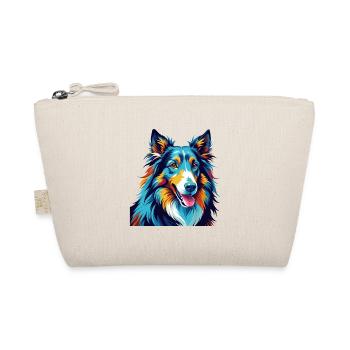 Collie Chien Race Coloré Dessin Animé Kawaii - Trousse biologique - nature - Devant