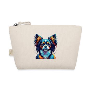 Continental Toy Spaniel Chien Race Dessin Animé Kawaii - Trousse biologique - nature - Devant