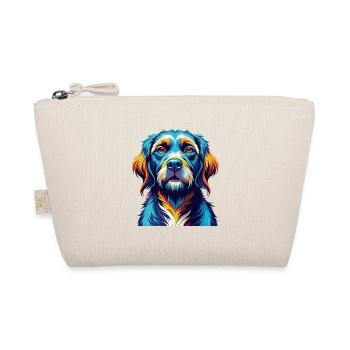 Danish Broholmer Dog Breed Colorful Cartoon Kawaii - Organic Pouch - nature - Front