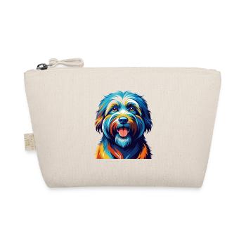 Chien de berger catalan race coloré dessin animé kawaii - Trousse biologique - nature - Devant
