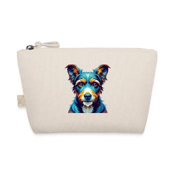 Chilean Fox Terrier Dog Breed Cartoon Kawaii - Organic Pouch - nature - Front