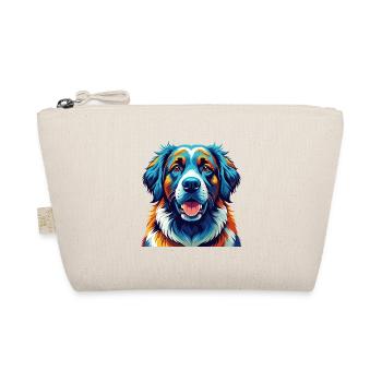 Grande race de chien des Pyrénées dessin animé coloré Kawaii - Trousse biologique - nature - Devant