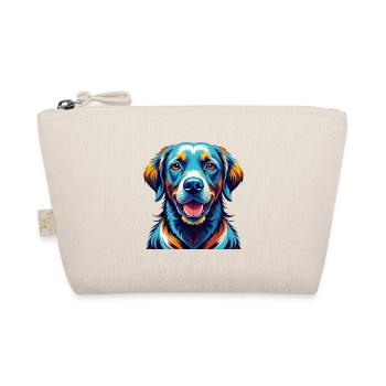 Labrador Hunderasse Bunte Karikatur Kawaii - Bio-Täschchen - Natur - Vorne