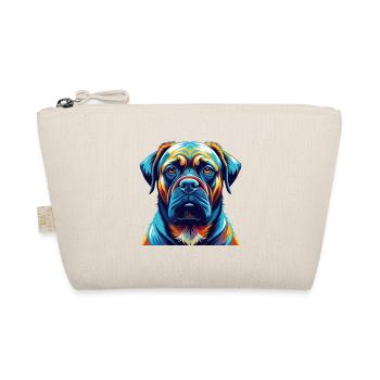 Mastiff Hunderasse Bunte Karikatur Kawaii - Bio-Täschchen - Natur - Vorne
