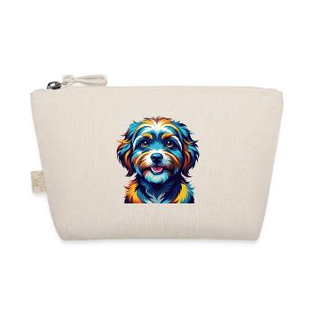Maltipoo Hunderasse Bunte Karikatur Kawaii - Bio-Täschchen - Natur - Vorne