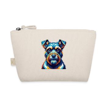 Schnauzer miniature race de chien dessin animé Kawaii - Trousse biologique - nature - Devant