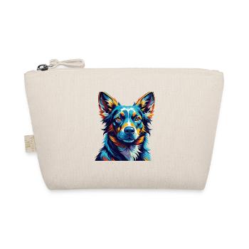 Laufhund Hunderasse Bunte Karikatur Kawaii - Bio-Täschchen - Natur - Vorne