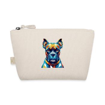 Boxer allemand chien race coloré dessin animé Kawaii - Trousse biologique - nature - Devant