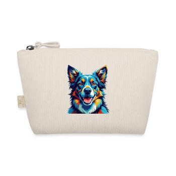 Garafian Shepherd Dog Breed Cartoon Kawaii - Organic Pouch - nature - Front
