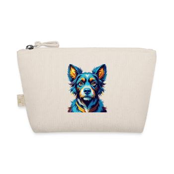 Bleu De Gascogne Hunderasse Bunte Karikatur Kawaii - Bio-Täschchen - Natur - Vorne