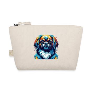 Race de chien pékinois Dessin animé coloré Kawaii - Trousse biologique - nature - Devant