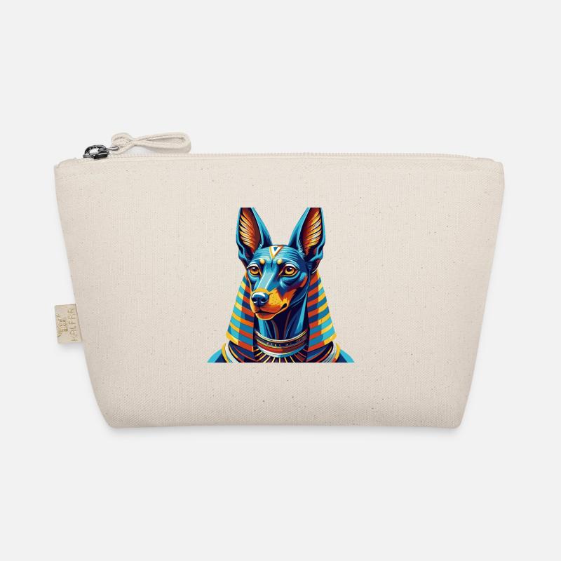 Pharaonenhund Hunderasse Bunte Karikatur Kawaii Bio-Täschchen