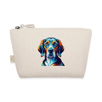 Polish Hunting Hound Dog Breed Cartoon Kawaii - Organic Pouch - nature - Front