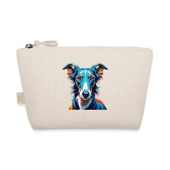 Lévrier polonais Chien race Coloré Dessin animé Kawaii - Trousse biologique - nature - Devant