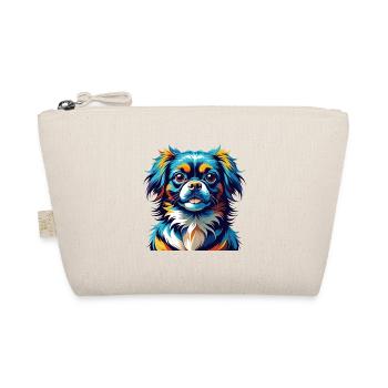 Épagneul tibétain chien race Dessin animé coloré Kawaii - Trousse biologique - nature - Devant