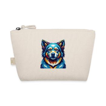 Tahltan Bear Dog Breed Colorful Cartoon Kawaii - Organic Pouch - nature - Front